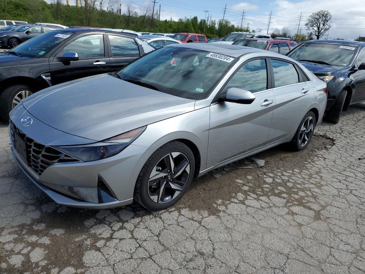 2022 HYUNDAI ELANTRA SEL VIN:5NPLN4AG7NH064645