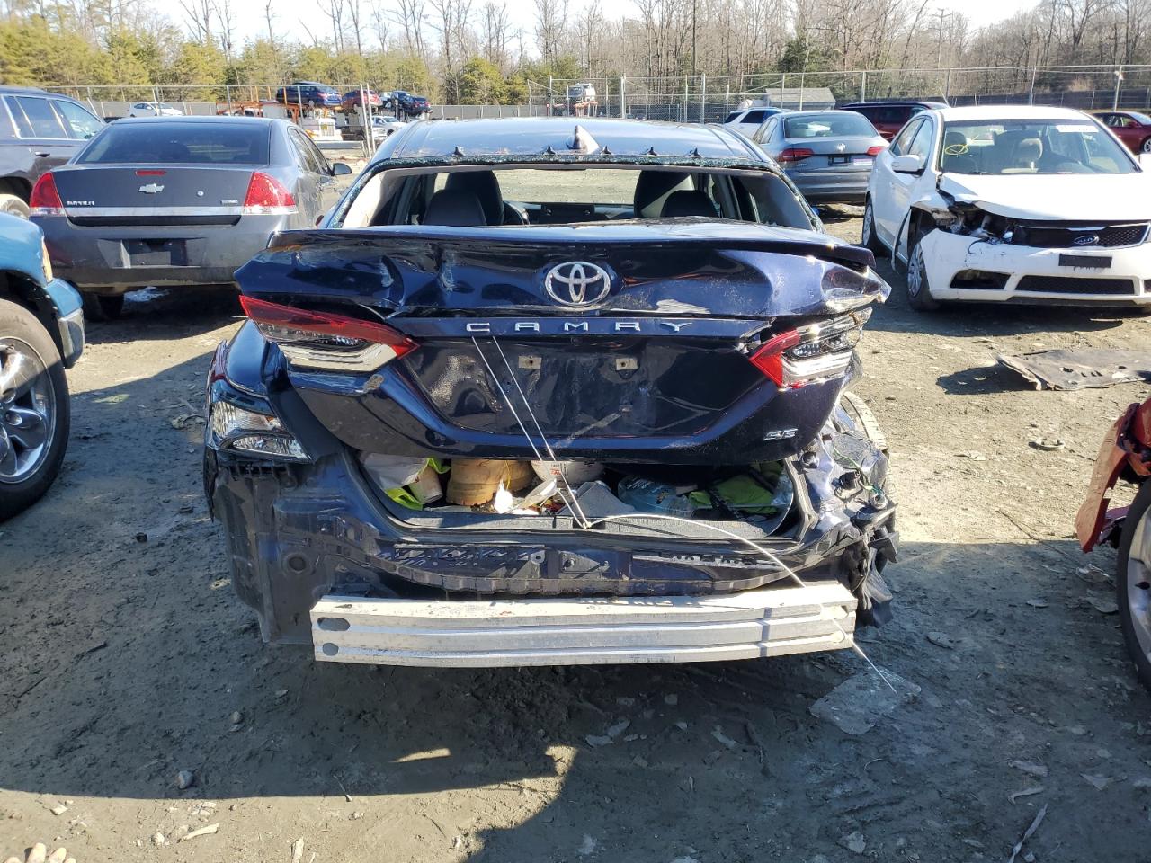 2022 TOYOTA CAMRY SE VIN:4T1G11AK0NU665798