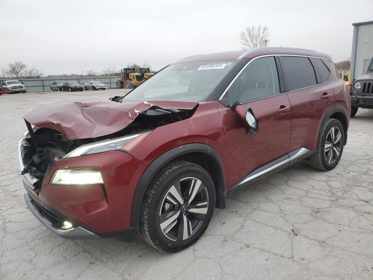 2022 NISSAN ROGUE SL VIN:JN8BT3CA0NW042084