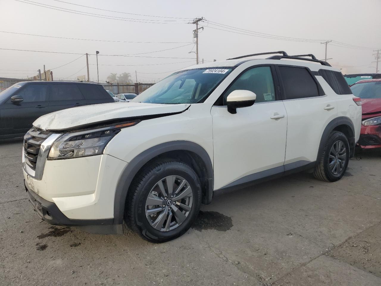2022 NISSAN PATHFINDER SV VIN:5N1DR3BA5NC238751