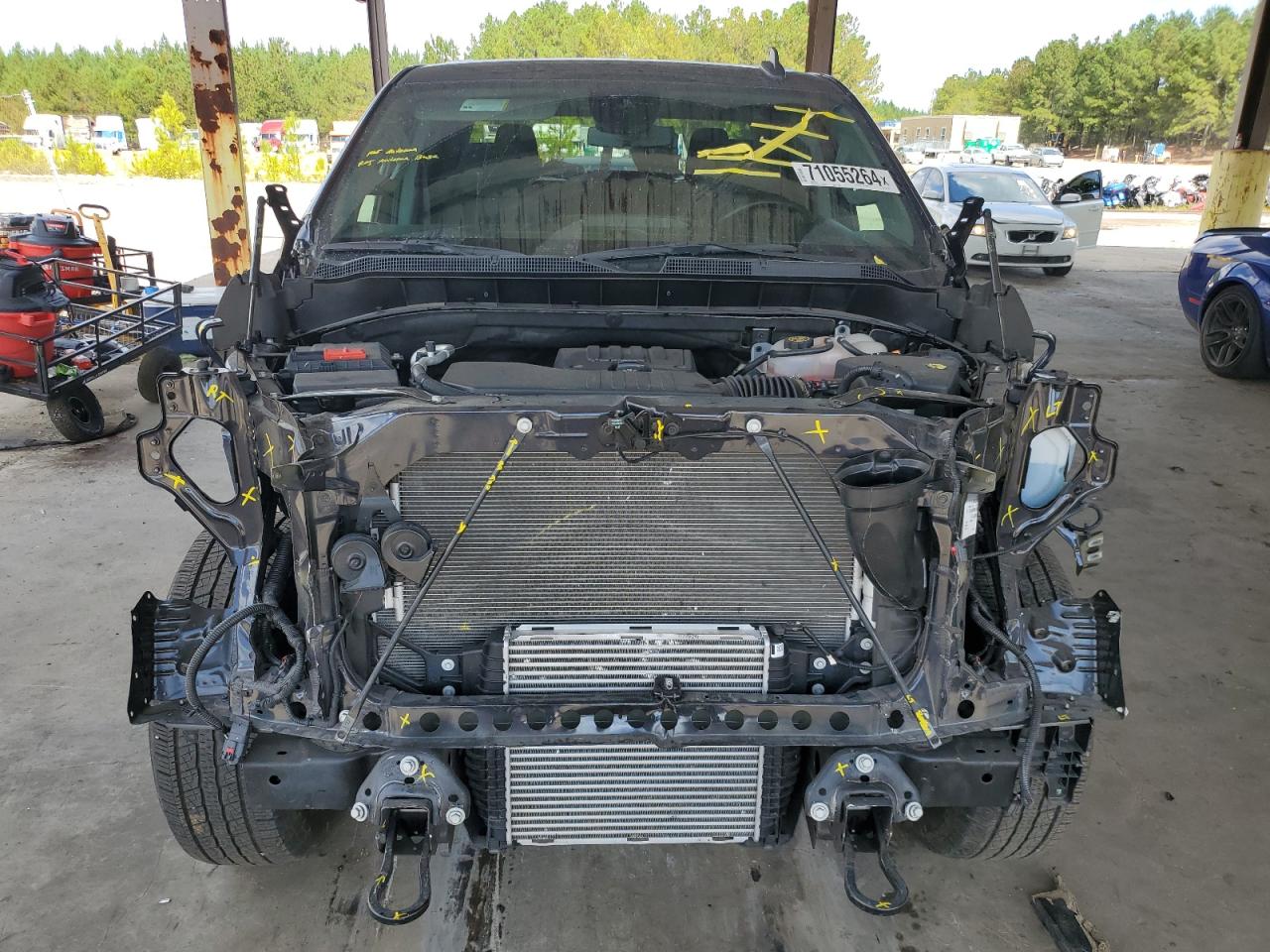 2022 CHEVROLET SILVERADO K1500 CUSTOM VIN:1GCPDBEK9NZ577198