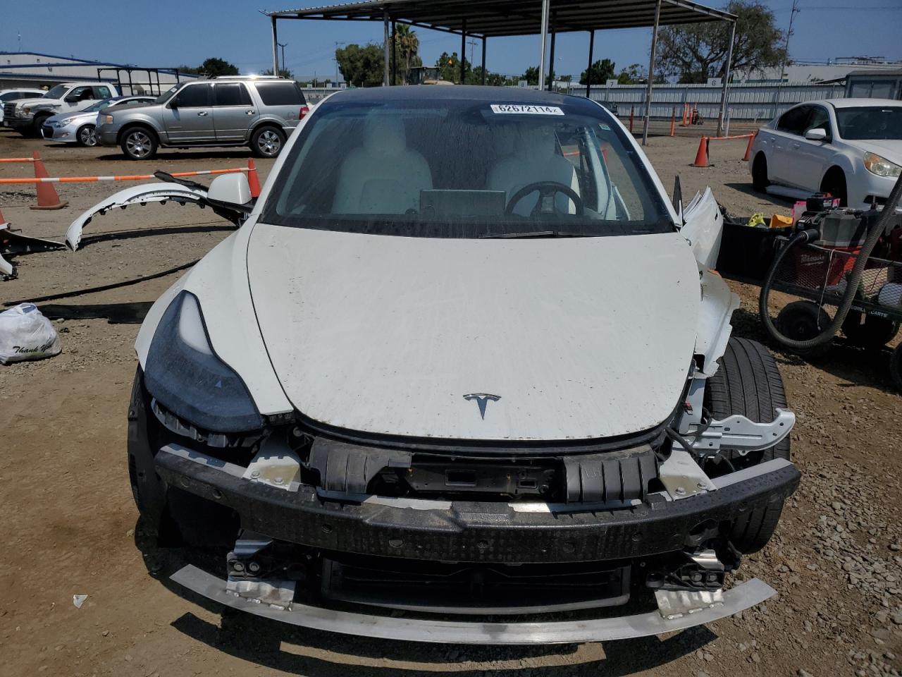 2022 TESLA MODEL 3  VIN:5YJ3E1EB0NF139133