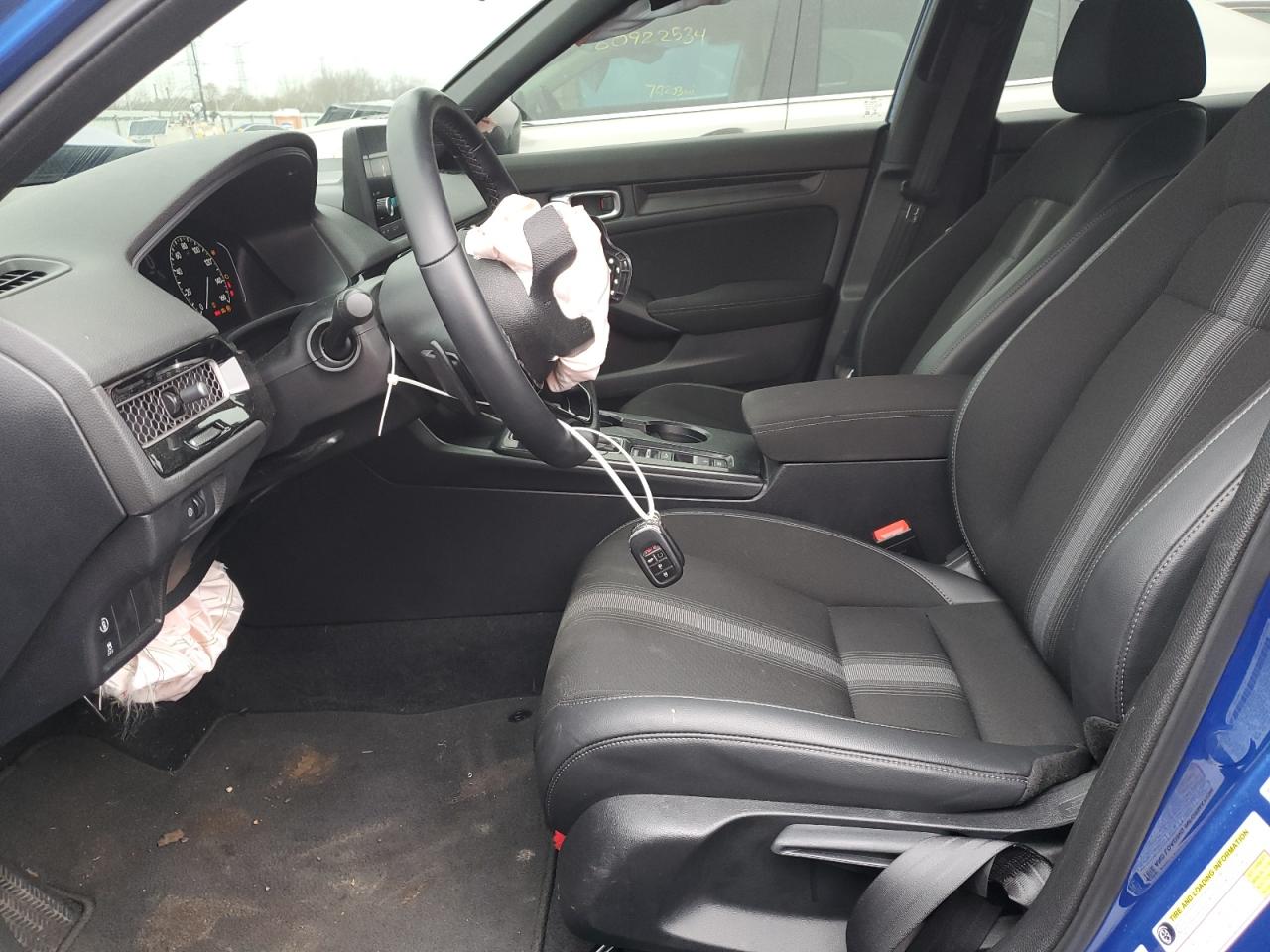 2022 HONDA CIVIC SPORT VIN:2HGFE2F57NH606930