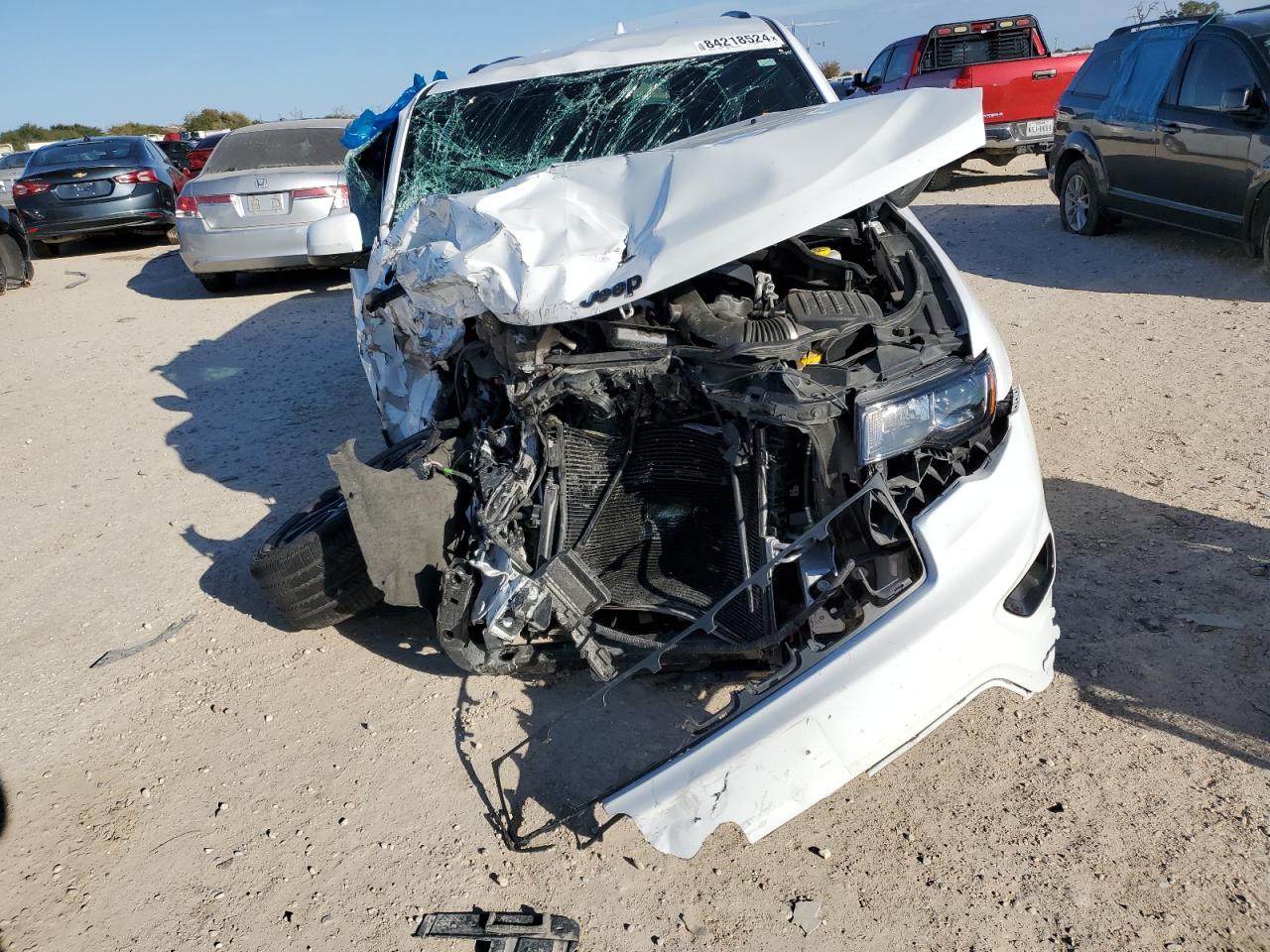 2022 JEEP GRAND CHEROKEE LAREDO E VIN:1C4RJEAG5NC127233