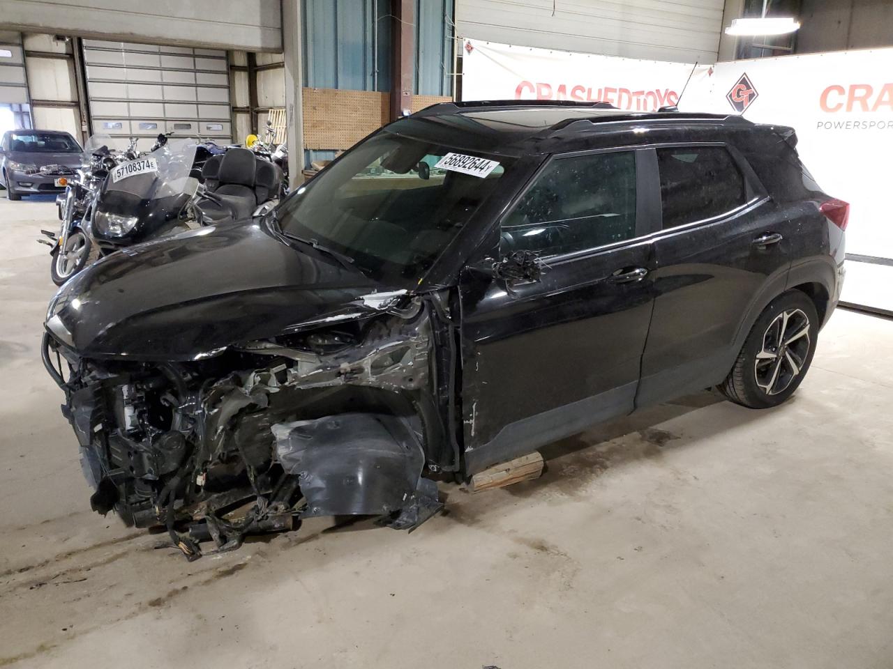 2022 CHEVROLET TRAILBLAZER RS VIN:KL79MUSL6NB148477