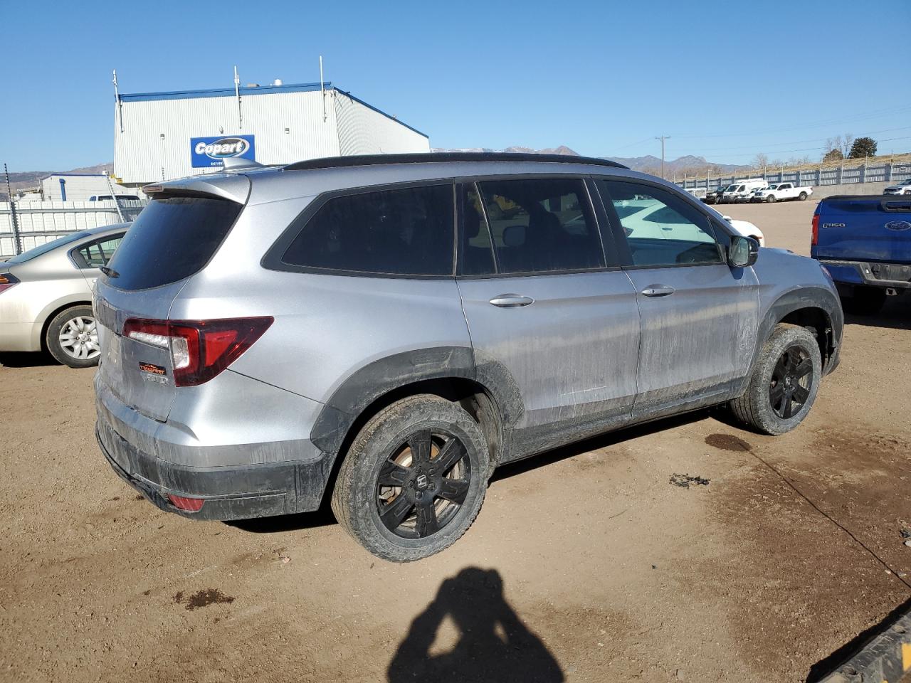 2022 HONDA PILOT TRAILSPORT VIN:5FNYF6H82NB071854