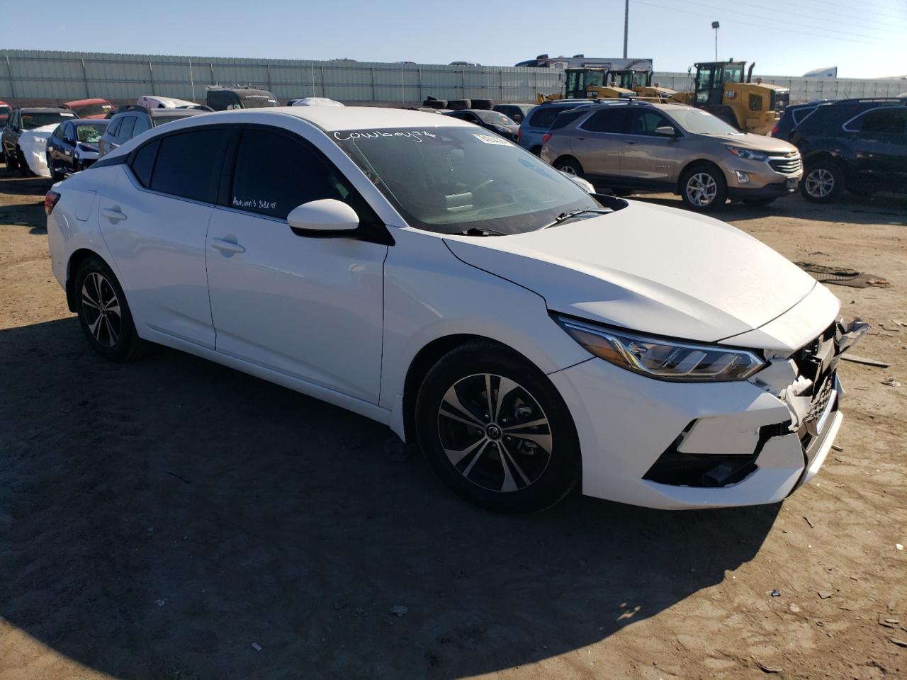 2022 NISSAN SENTRA SV VIN:3N1AB8CV3NY306971