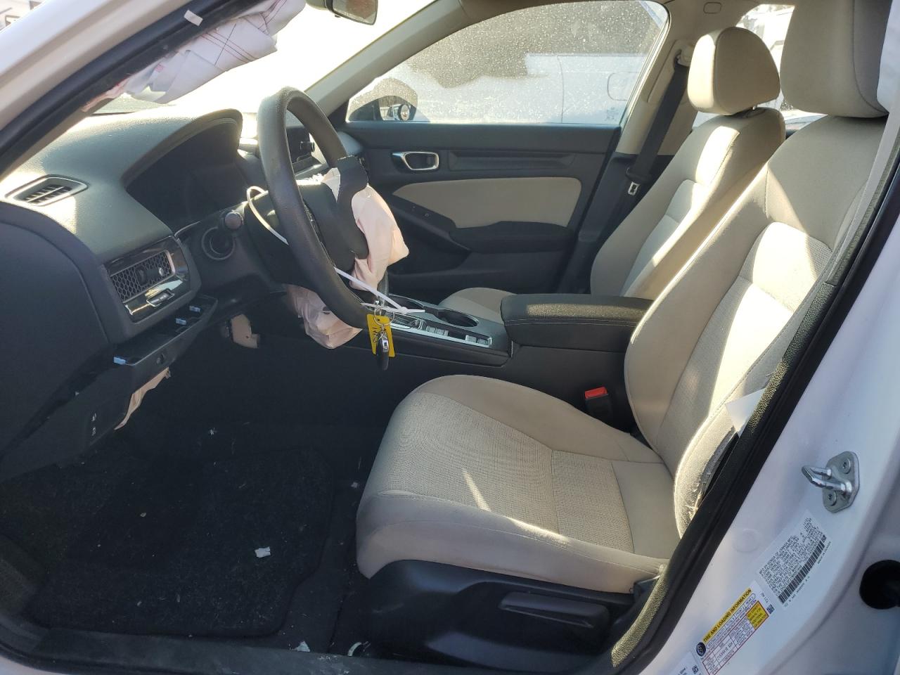 2022 HONDA CIVIC LX VIN:2HGFE2F21NH551848