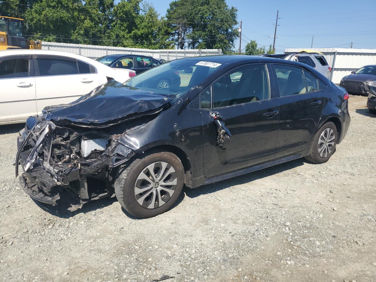 2022 TOYOTA COROLLA LE VIN:JTDEAMDEXNJ048252