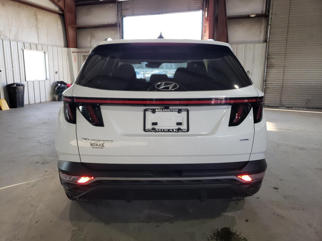 2022 HYUNDAI TUCSON SEL VIN:5NMJBCAE2NH159524