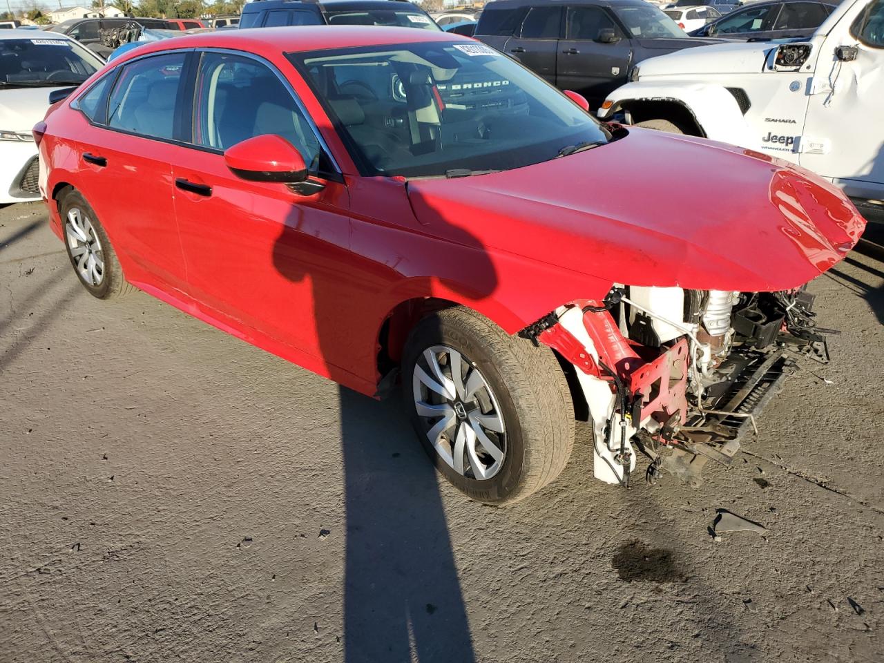 2024 HONDA CIVIC LX VIN:2HGFE2F27RH508380