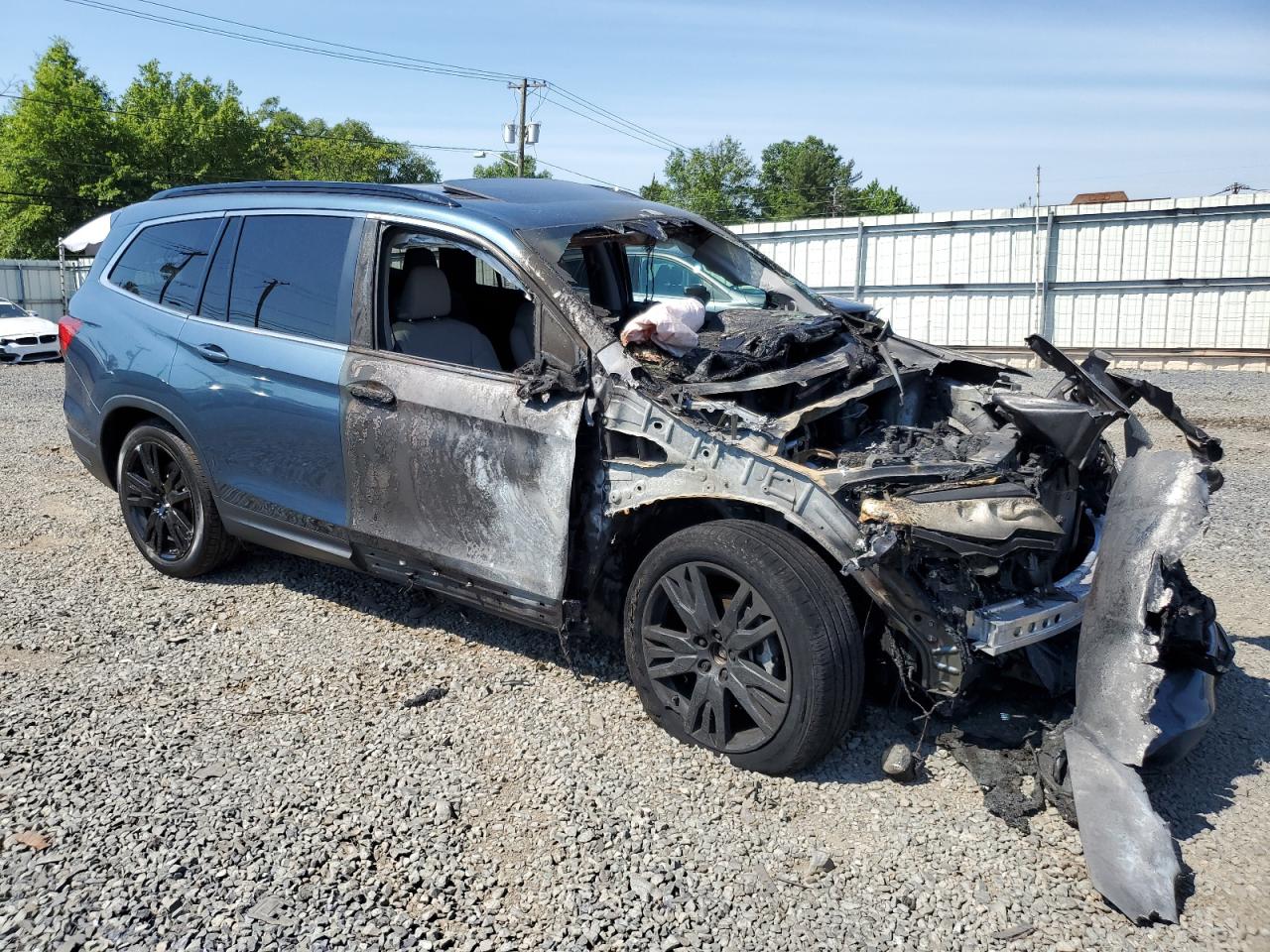 2022 HONDA PILOT SE VIN:5FNYF6H26NB016156