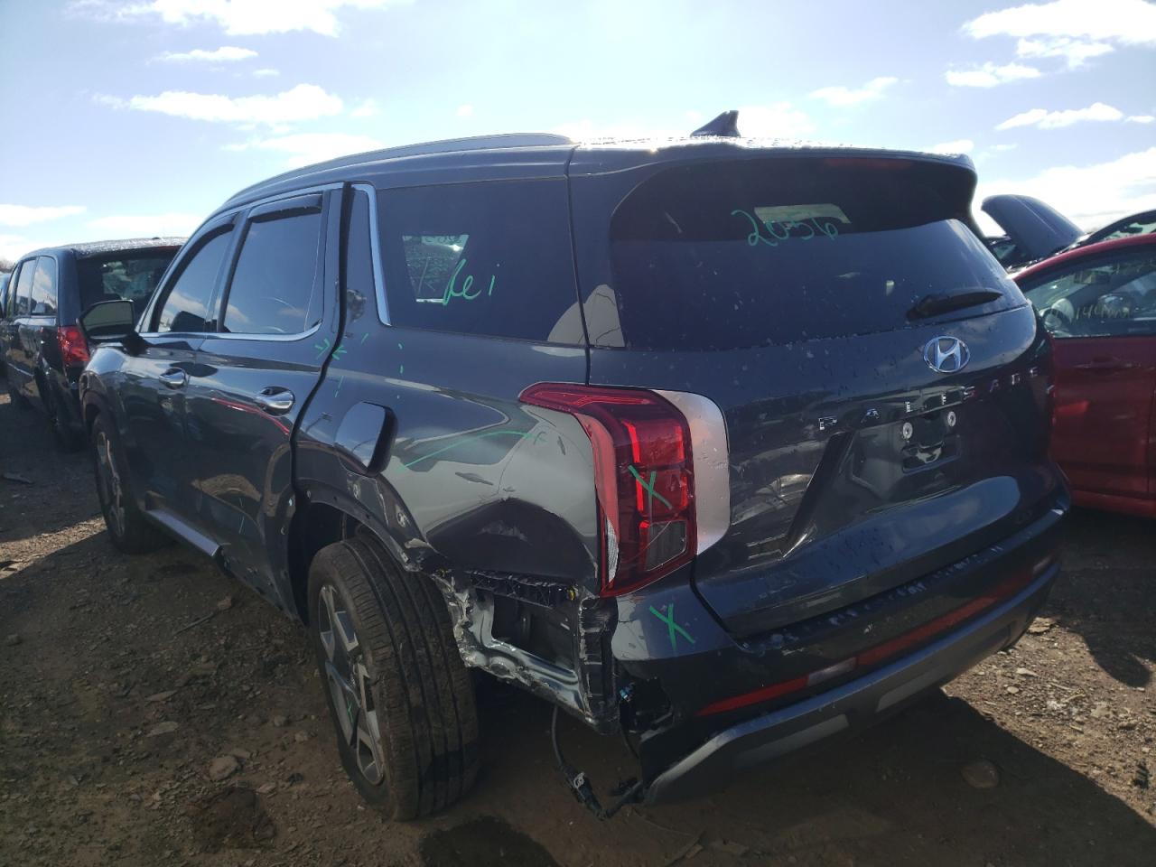 2023 HYUNDAI PALISADE SEL PREMIUM VIN:KM8R4DGEXPU638565