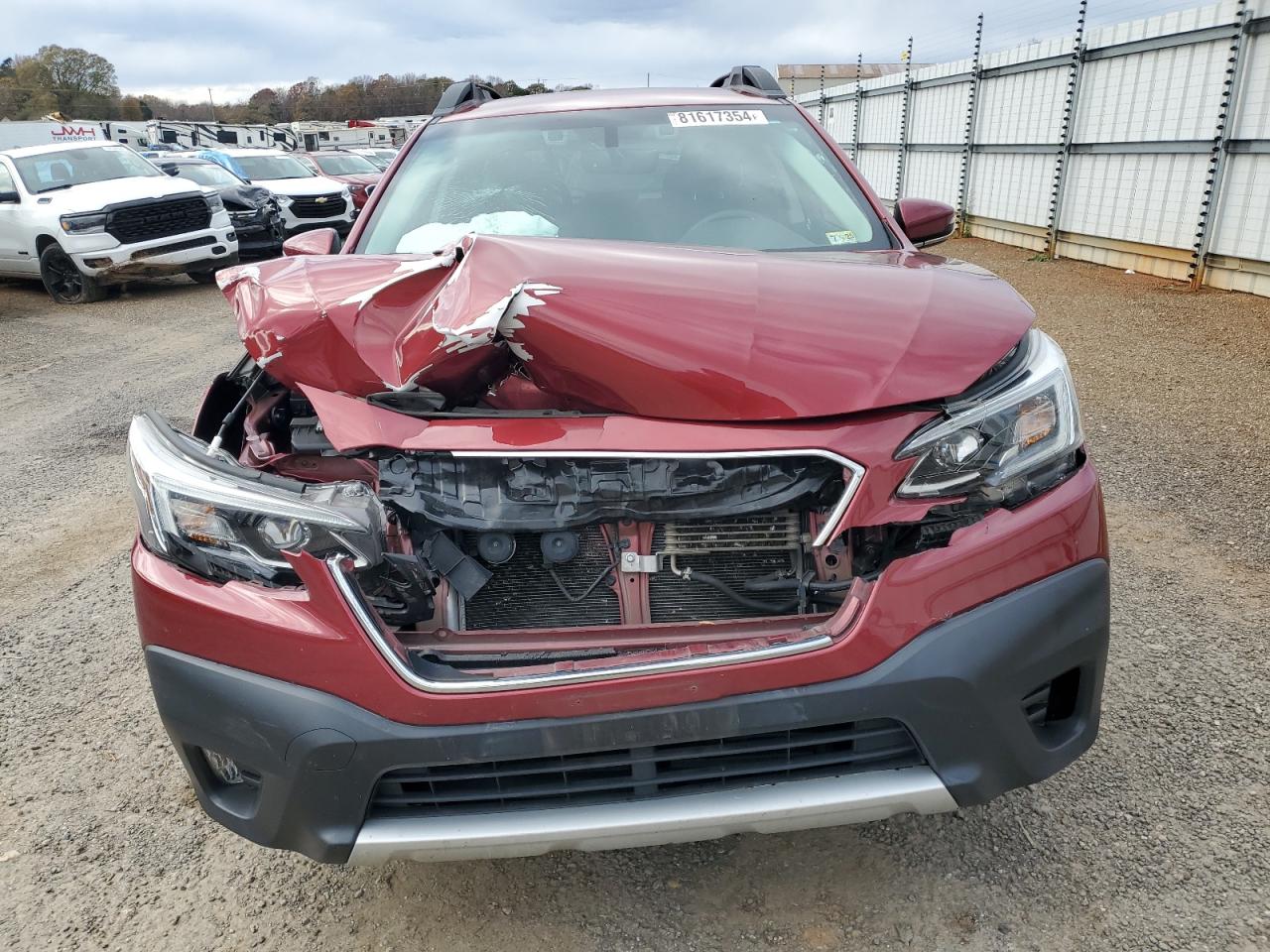 2022 SUBARU OUTBACK LIMITED VIN:4S4BTAMC4N3101893