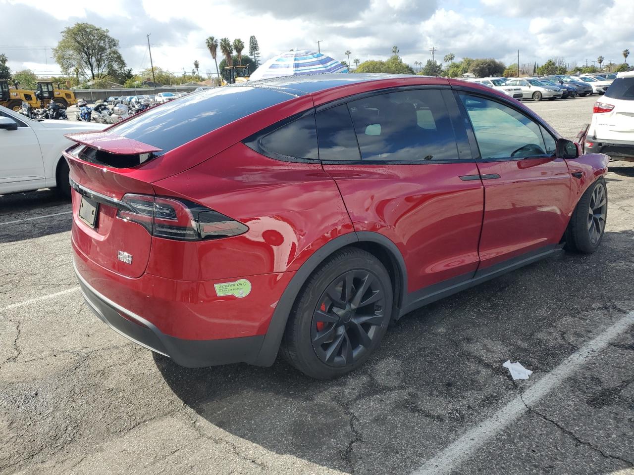 2023 TESLA MODEL X  VIN:7SAXCBE66PF404126