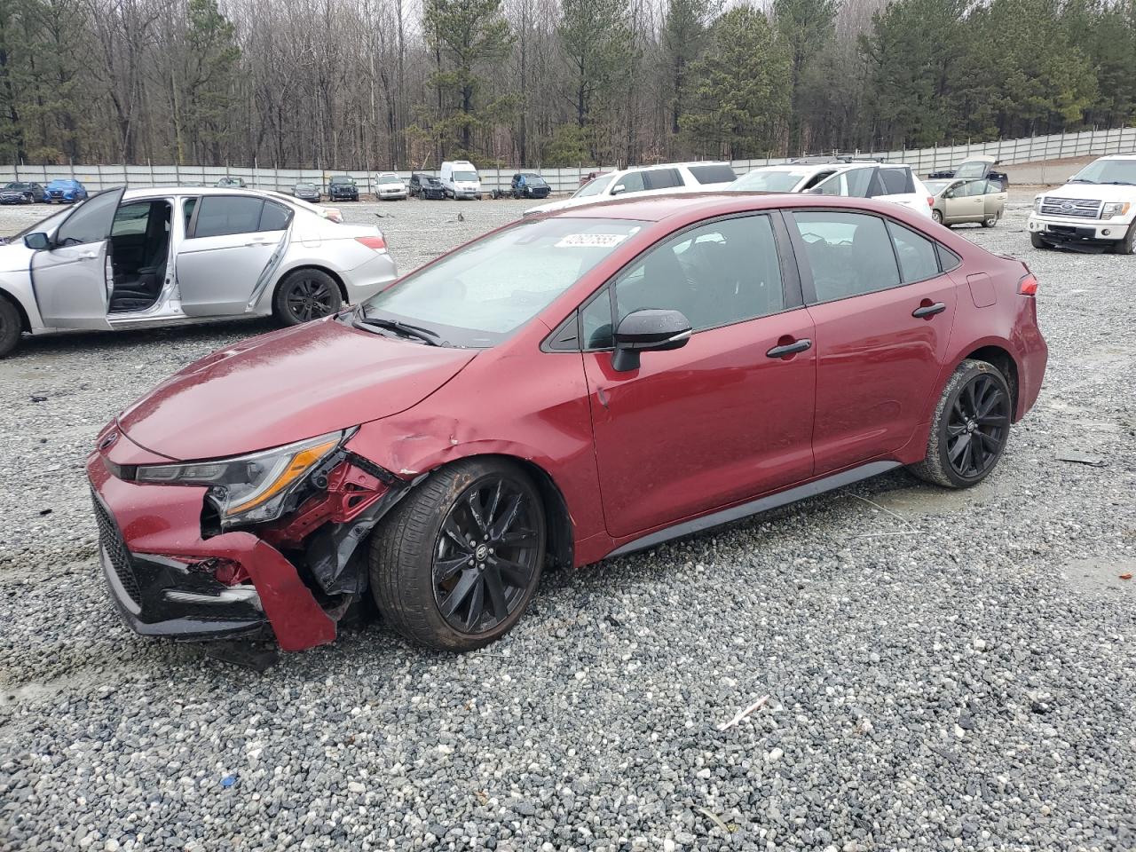 2022 TOYOTA COROLLA SE VIN:5YFS4MCE6NP110575