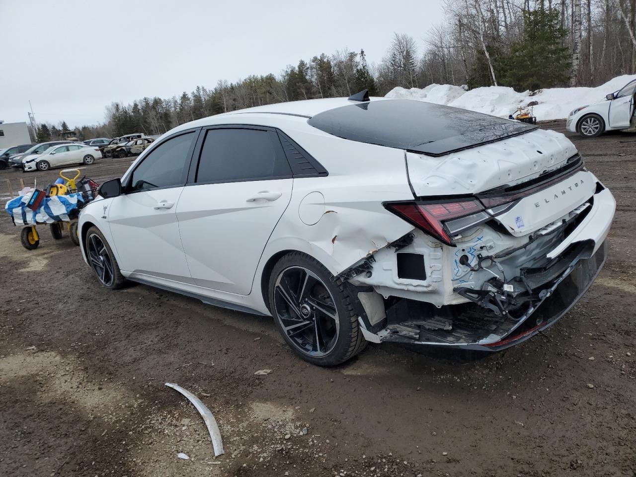 2023 HYUNDAI ELANTRA N LINE VIN:KMHLR4AF7PU547259