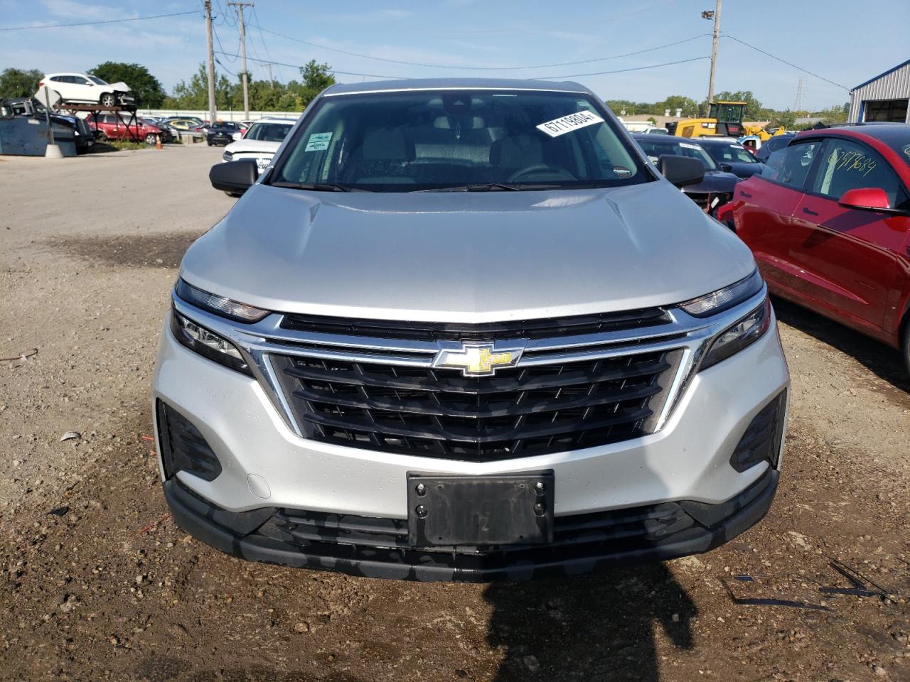 2022 CHEVROLET EQUINOX LS VIN:3GNAXHEV8NS101152