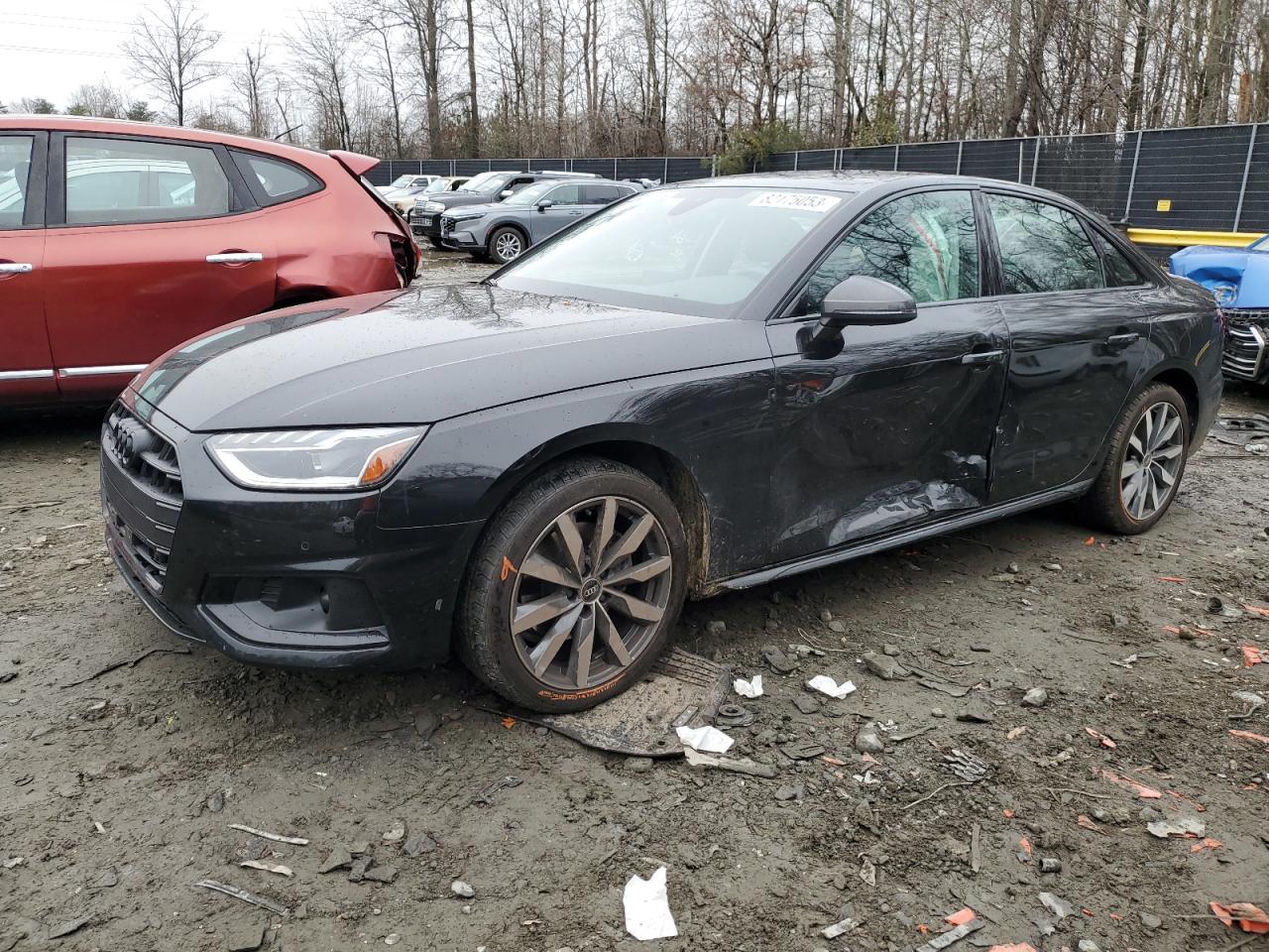 2022 AUDI A4 PREMIUM PLUS 40 VIN:WAUBBAF46NN002264