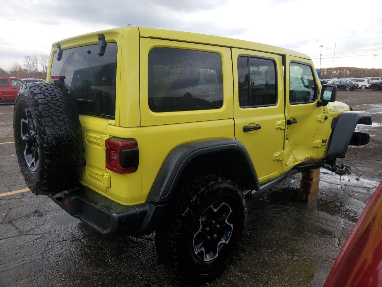 2022 JEEP WRANGLER UNLIMITED RUBICON 4XE VIN:1C4JJXR62NW230466
