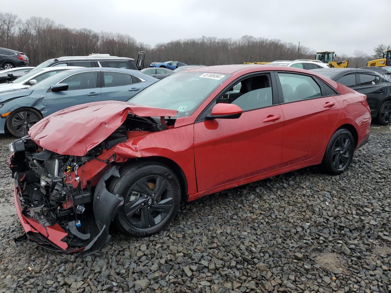 2023 HYUNDAI ELANTRA SEL VIN:KMHLM4AG4PU511987