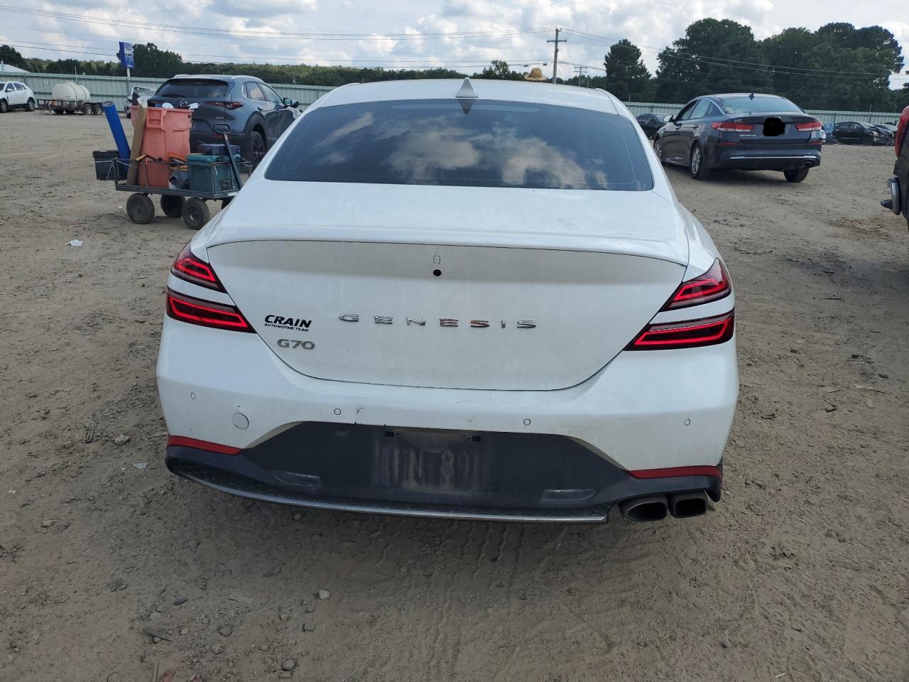 2022 GENESIS G70 BASE VIN:KMTG34TA7NU088080