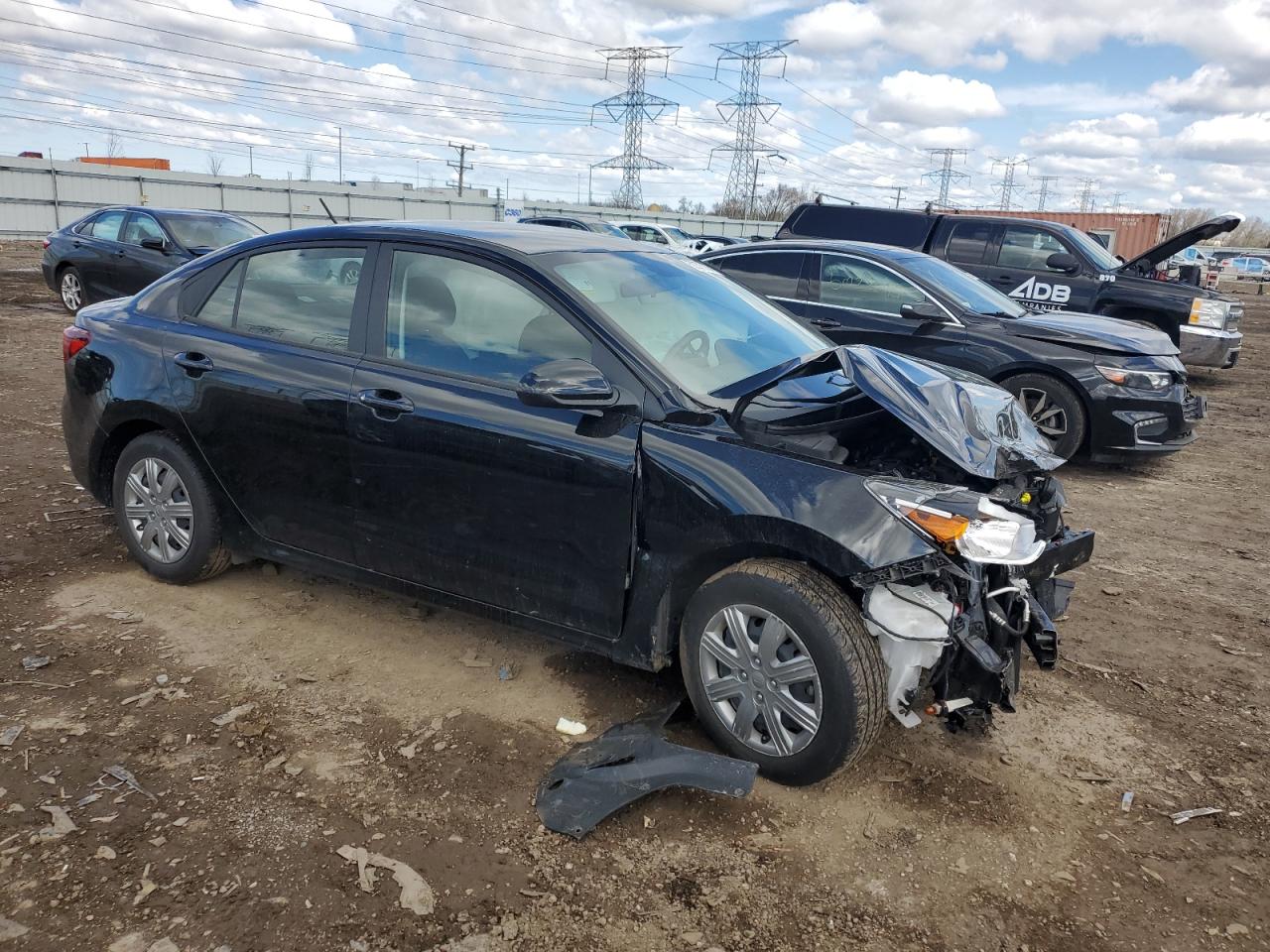 2023 KIA RIO LX VIN:3KPA24AD0PE517307