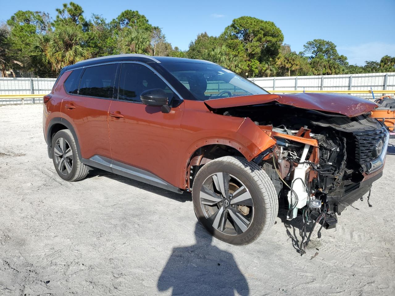 2022 NISSAN ROGUE PLATINUM VIN:JN8BT3DC4NW118549