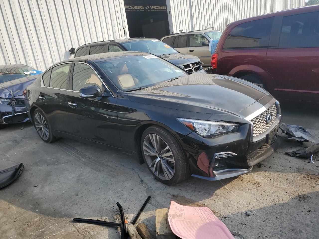 2022 INFINITI Q50 SENSORY VIN:JN1EV7CRXNM342648