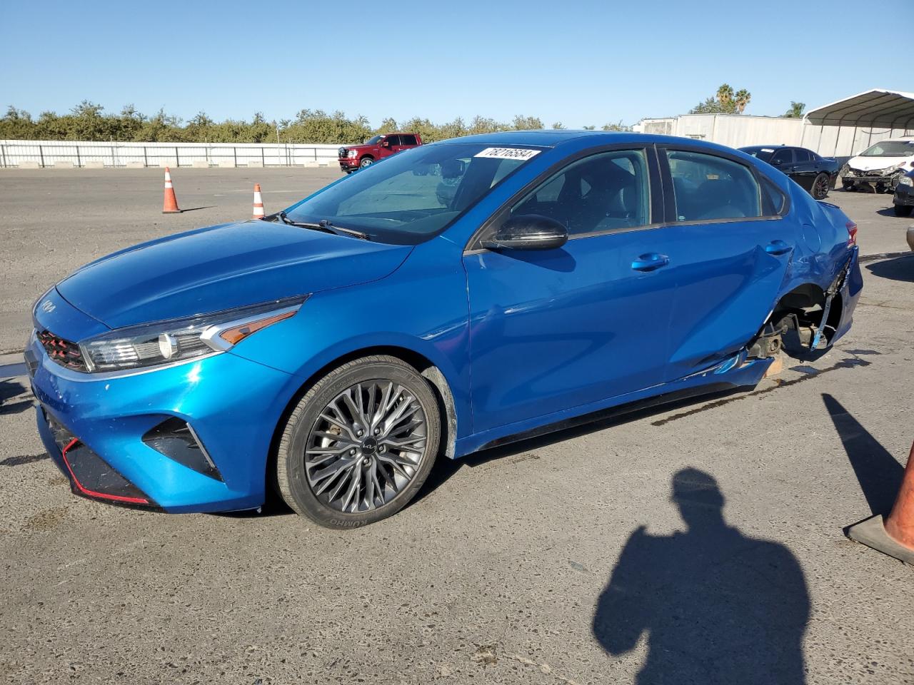 2022 KIA FORTE GT LINE VIN:3KPF54AD4NE456165