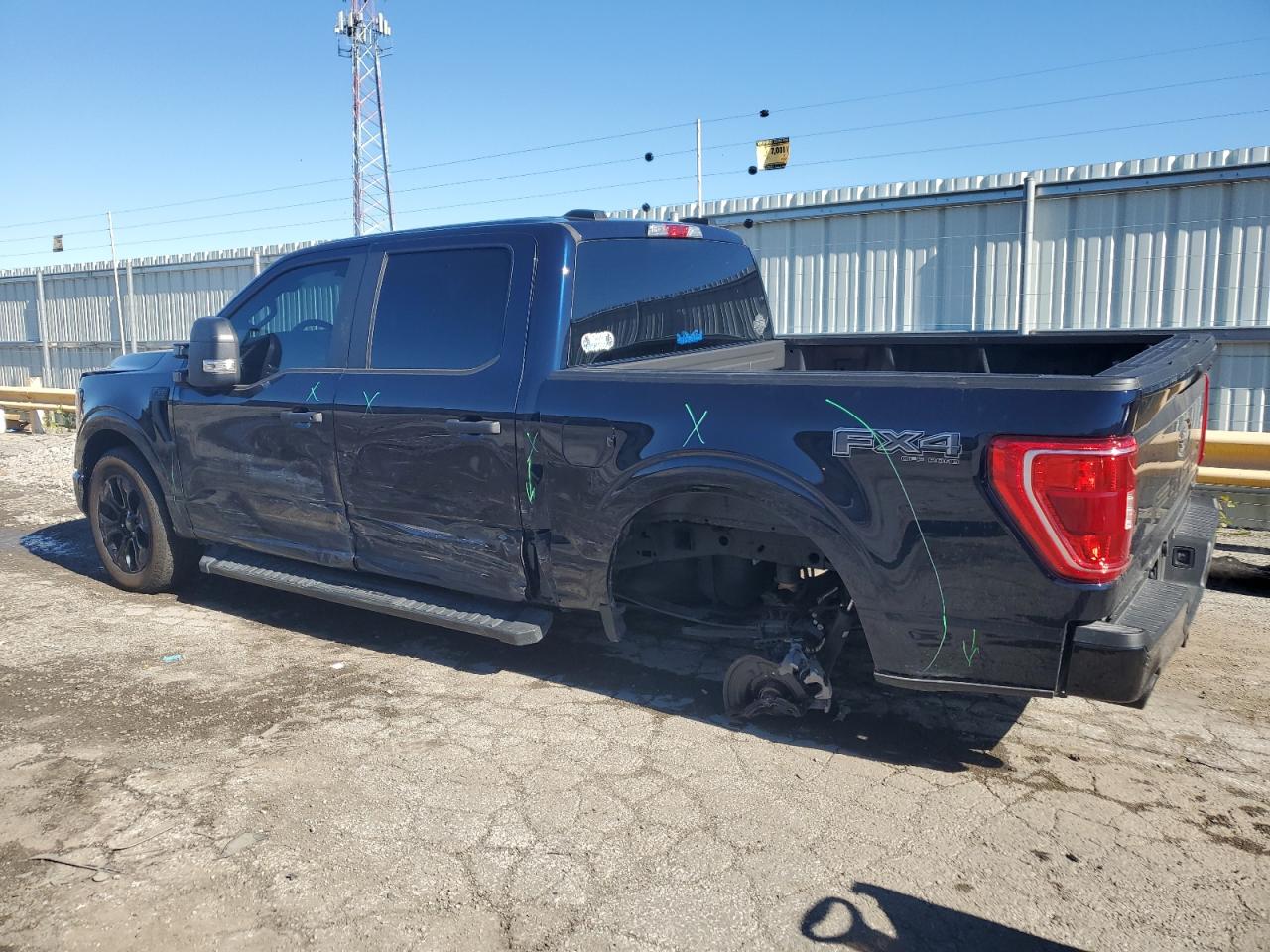 2023 FORD F150 SUPERCREW VIN:1FTEW1EP7PFD19032