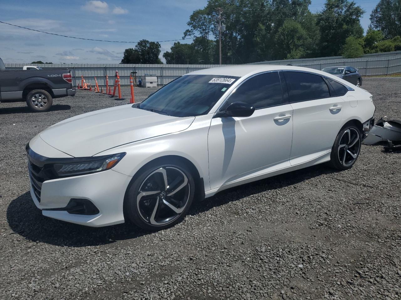 2022 HONDA ACCORD SPORT VIN:1HGCV1F36NA118899