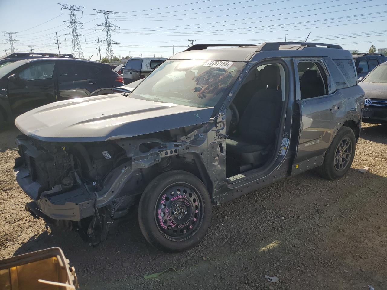 2023 FORD BRONCO SPORT BIG BEND VIN:3FMCR9B62PRD72616