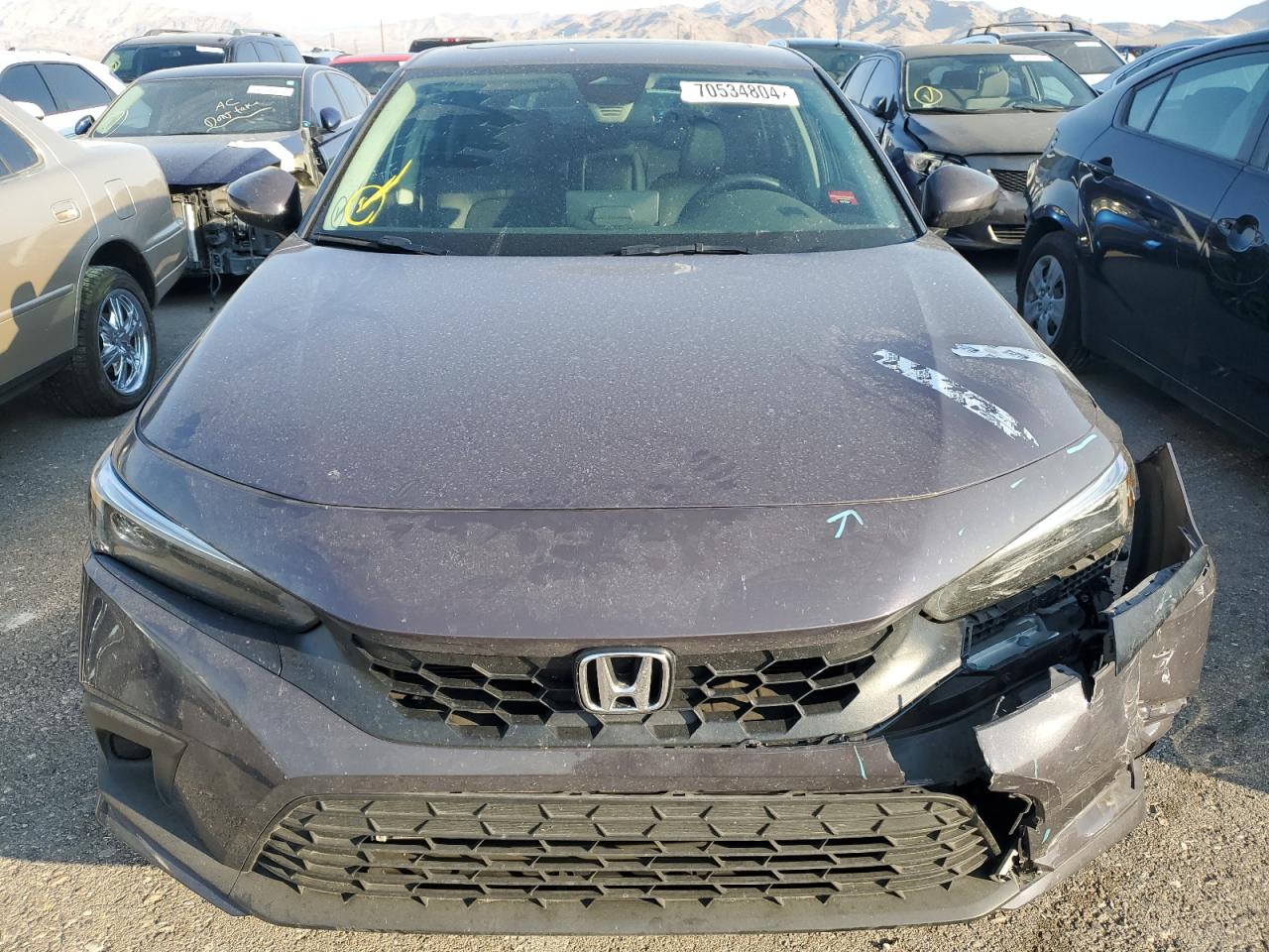 2024 HONDA CIVIC EXL VIN:19XFL1H72RE004371