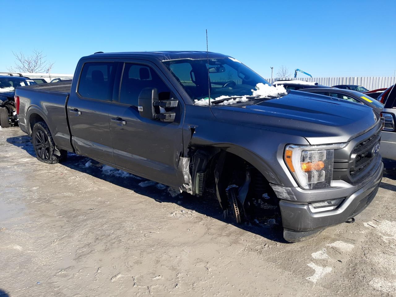 2022 FORD F150 SUPERCREW VIN:1FTFW1E51NFC09089