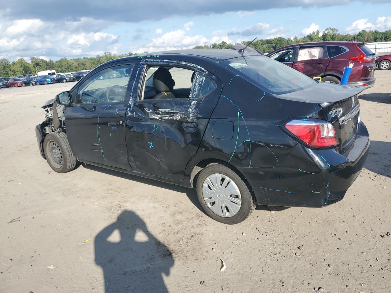 2022 MITSUBISHI MIRAGE G4 ES VIN:ML32FUFJ2NHF03641