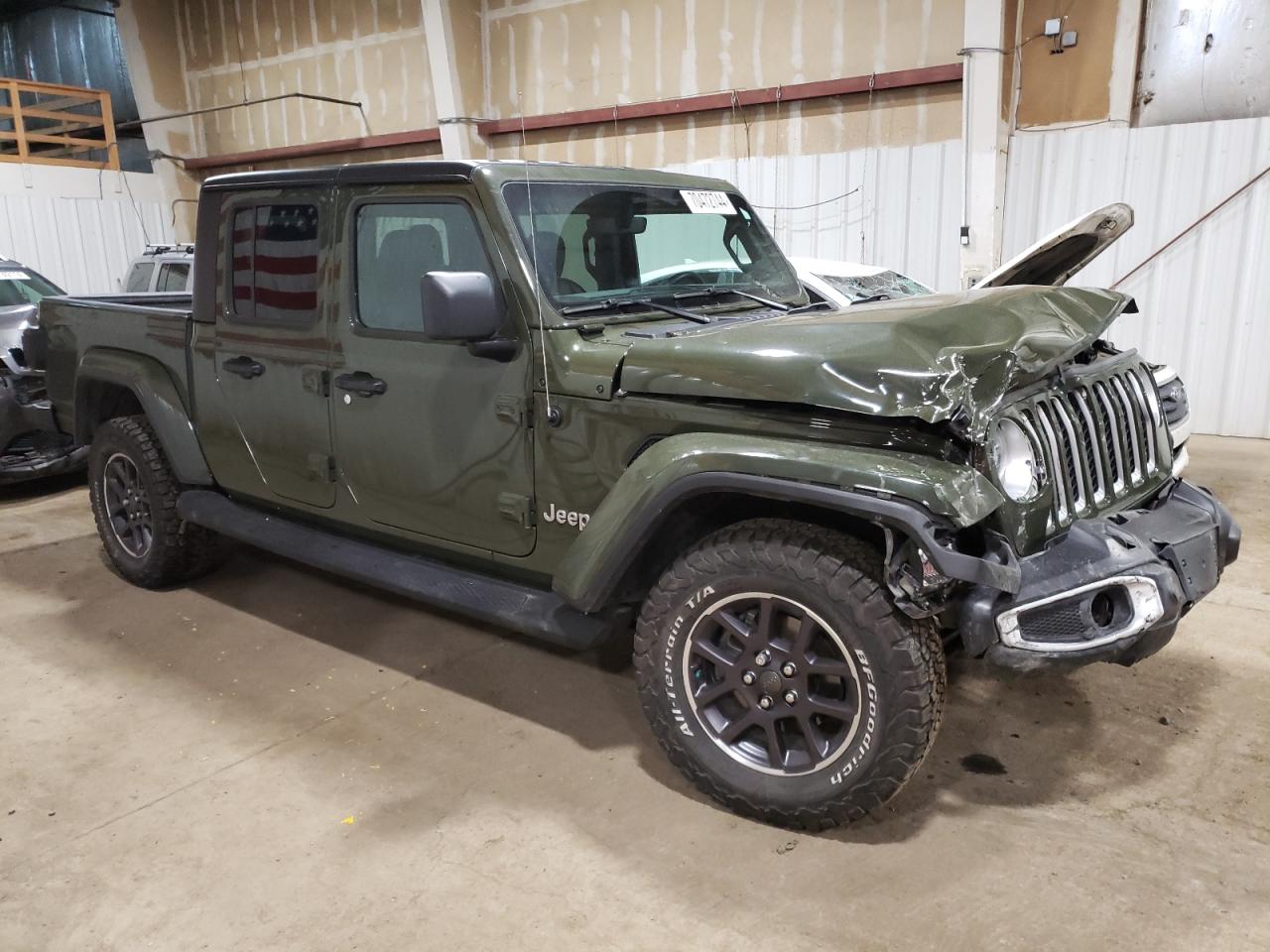2022 JEEP GLADIATOR OVERLAND VIN:1C6HJTFG0NL144070