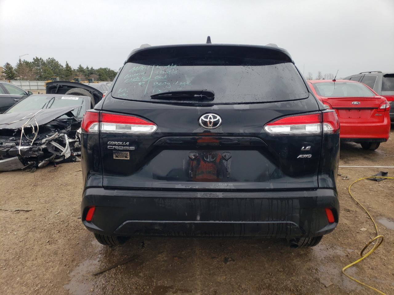 2022 TOYOTA COROLLA CROSS LE VIN:7MUBAABG1NV033024