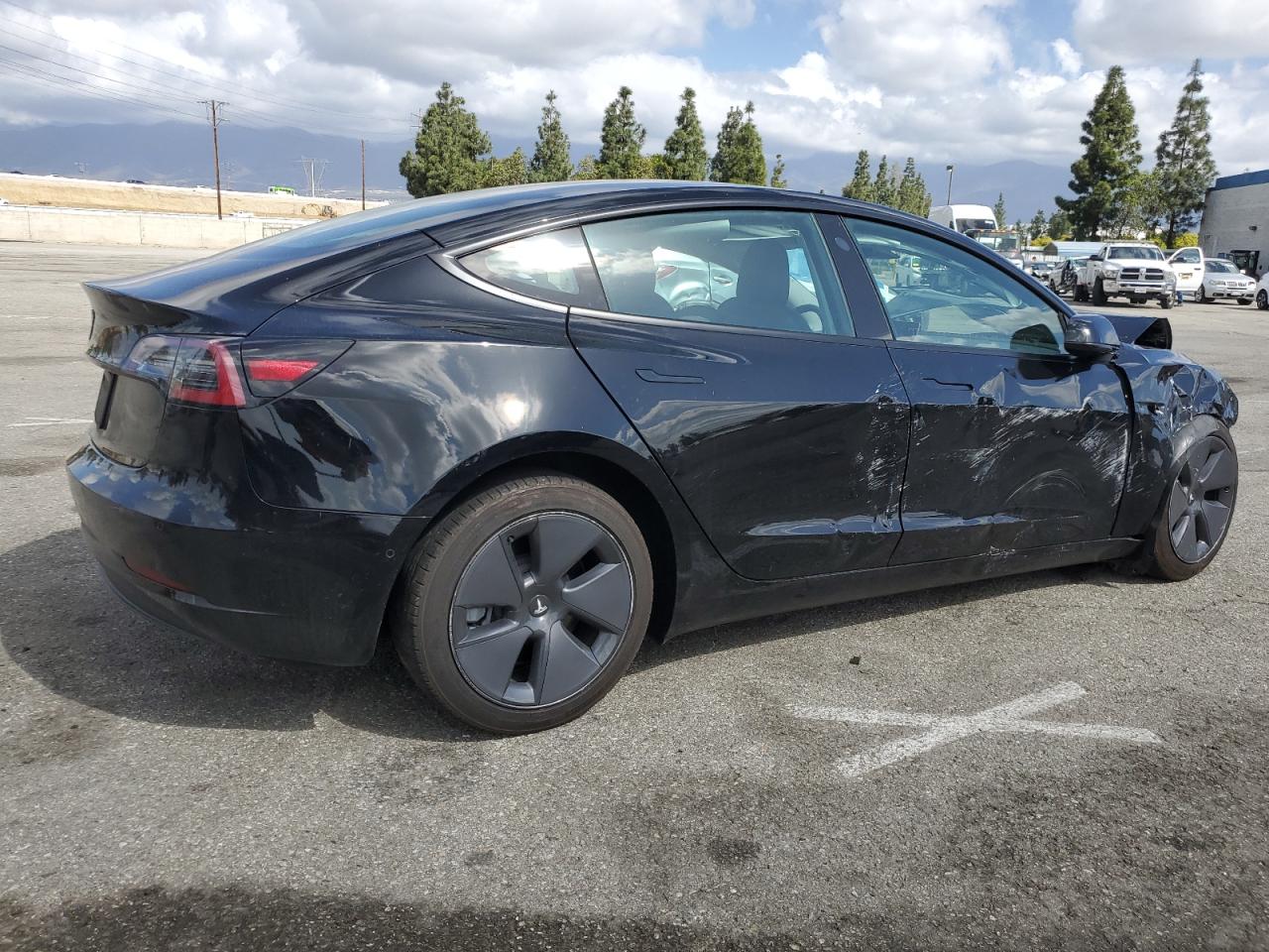 2022 TESLA MODEL 3  VIN:5YJ3E1EA9NF342612