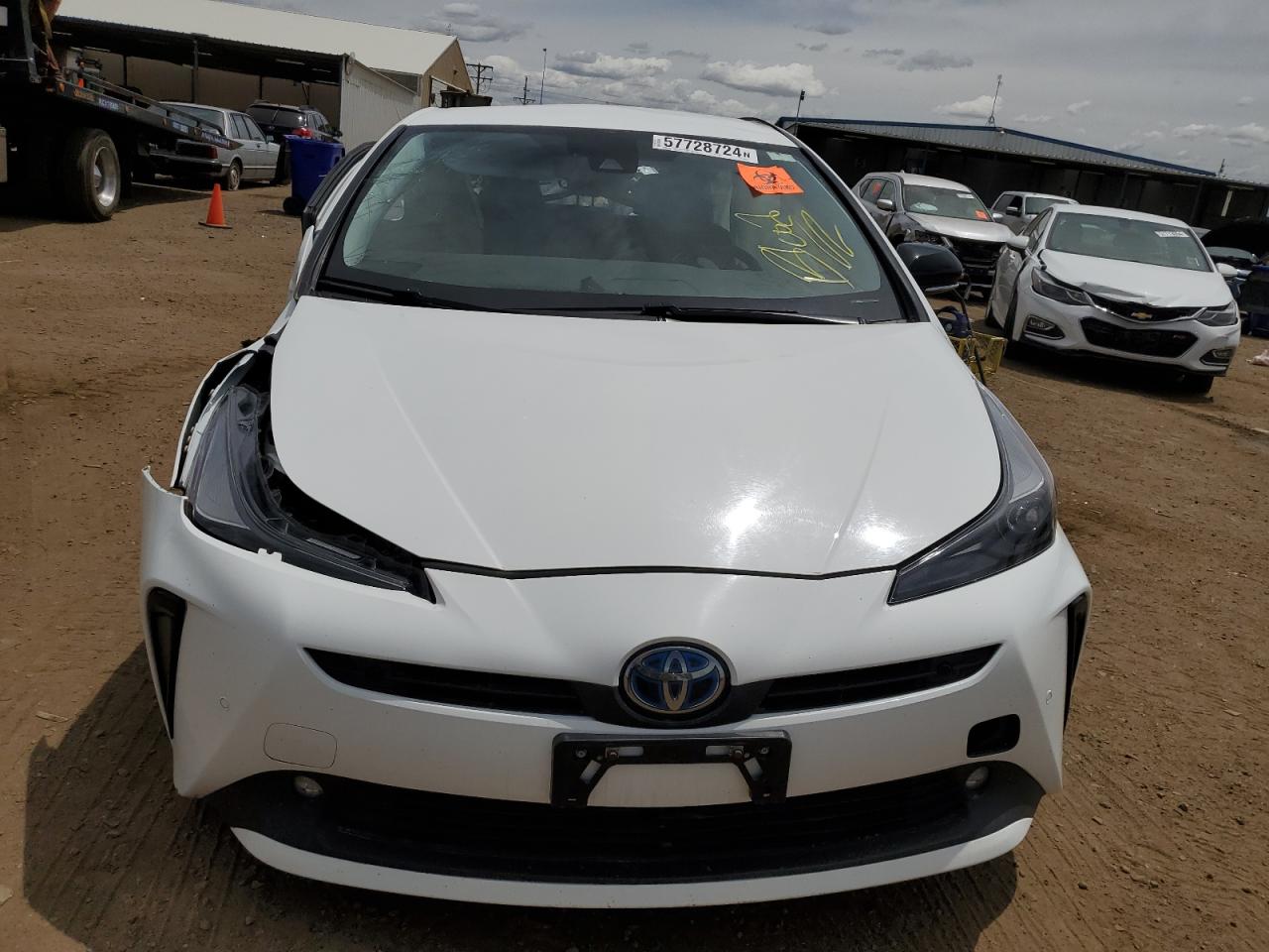 2022 TOYOTA PRIUS LE VIN:JTDL9MFU6N3035944