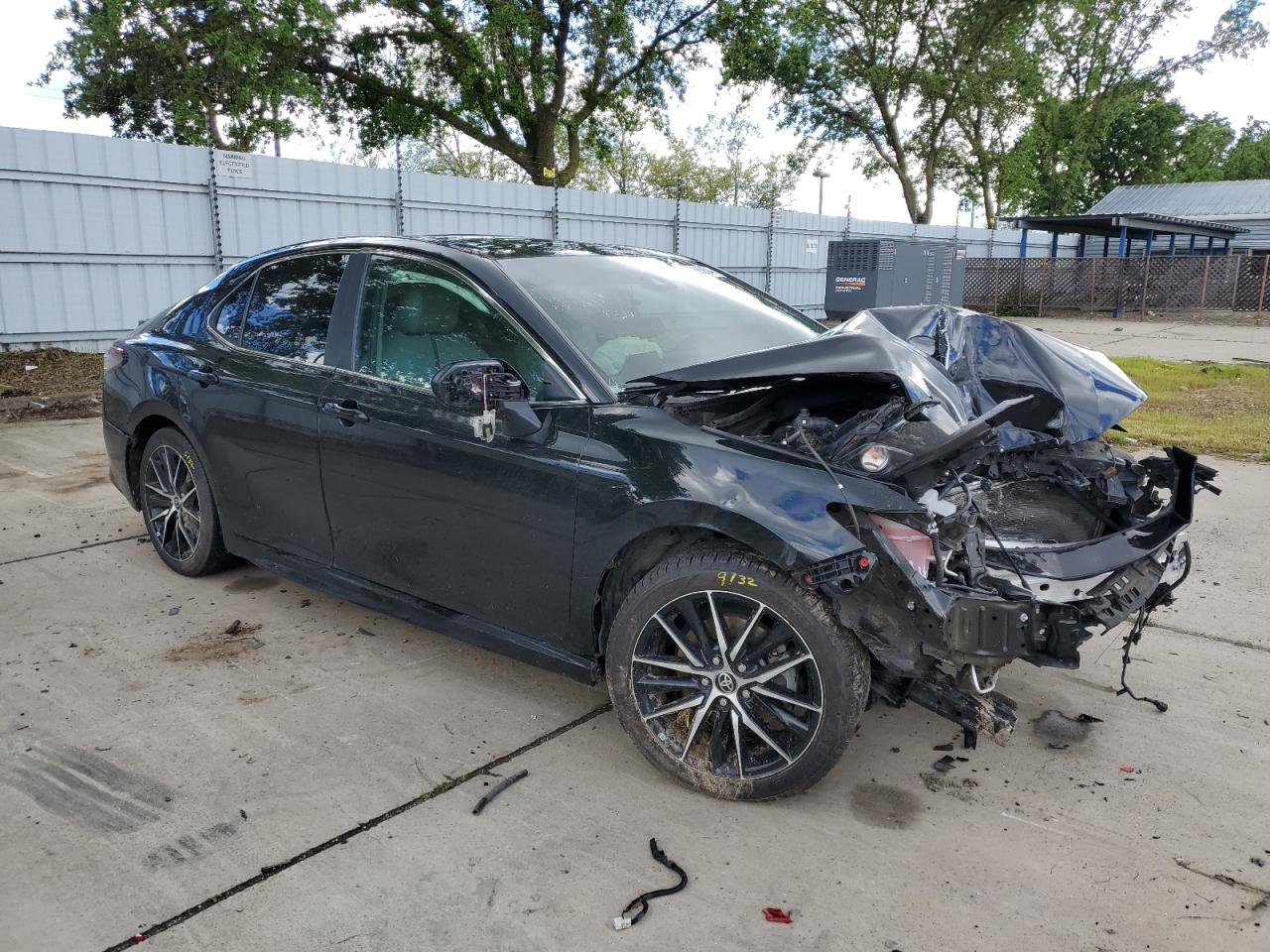 2022 TOYOTA CAMRY NIGHT SHADE VIN:4T1S31AK3NU590454