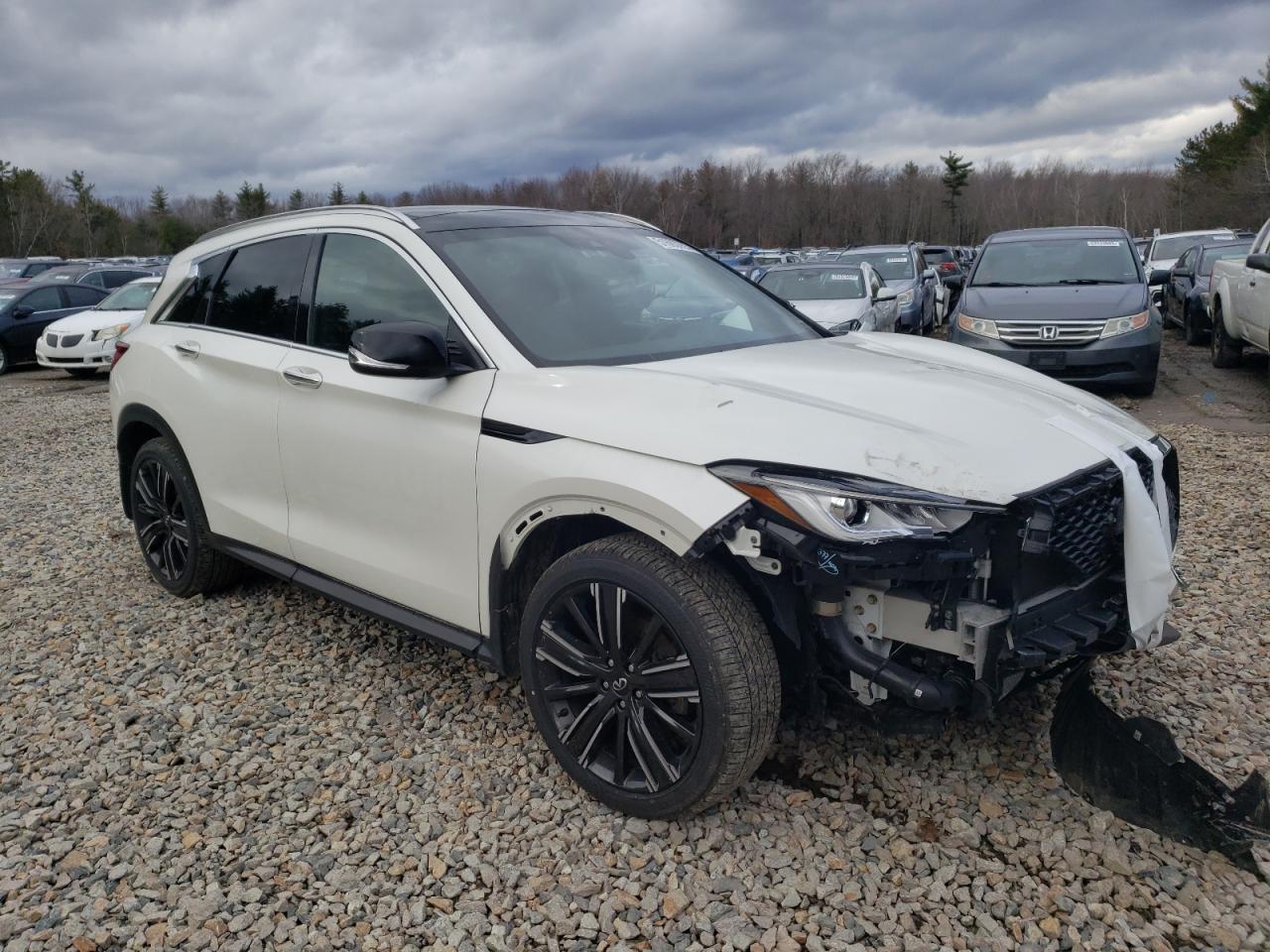 2022 INFINITI QX50 LUXE VIN:3PCAJ5BB4NF118977