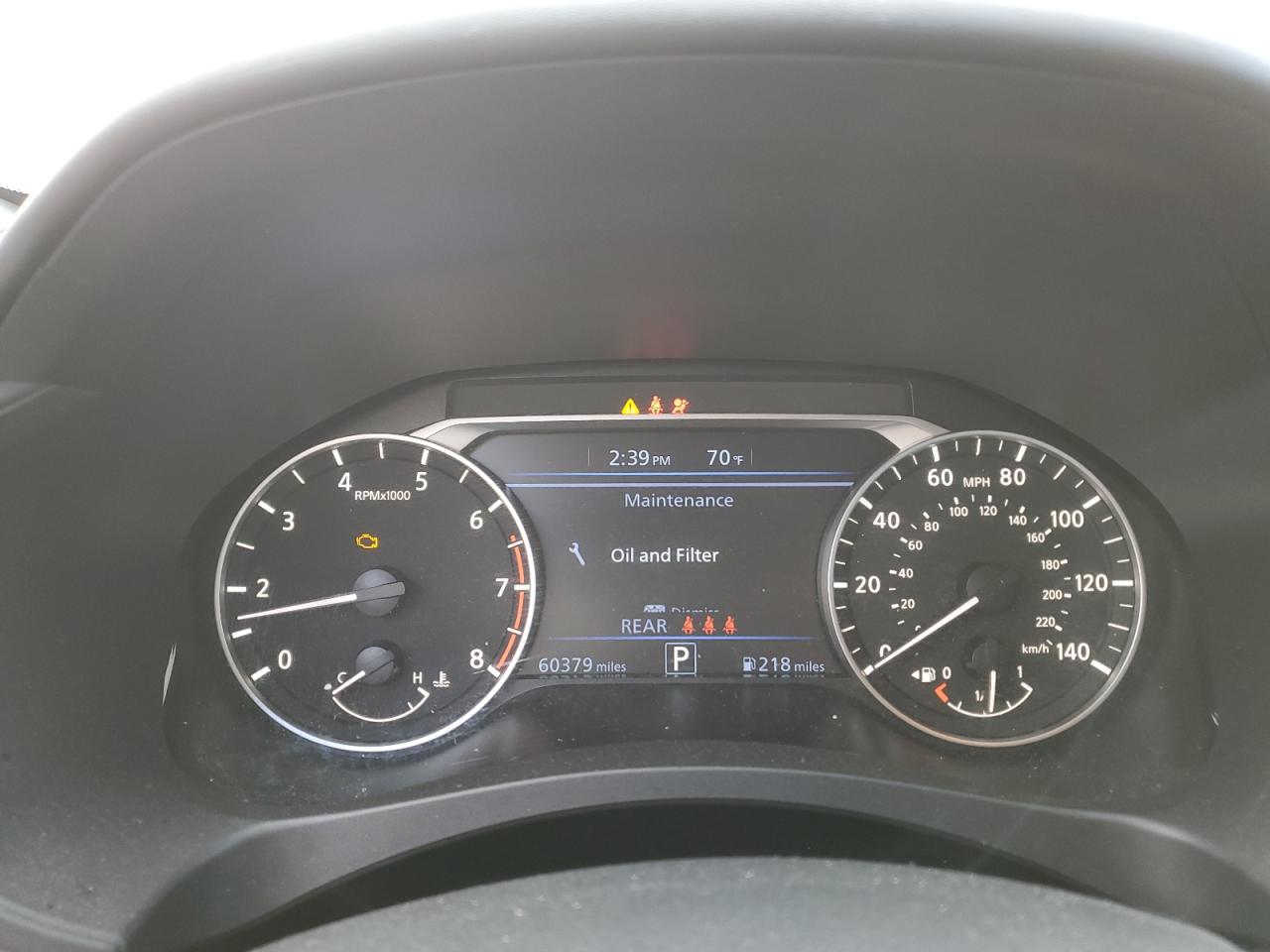 2023 NISSAN ALTIMA SR VIN:5NPDH4AE3DH371951