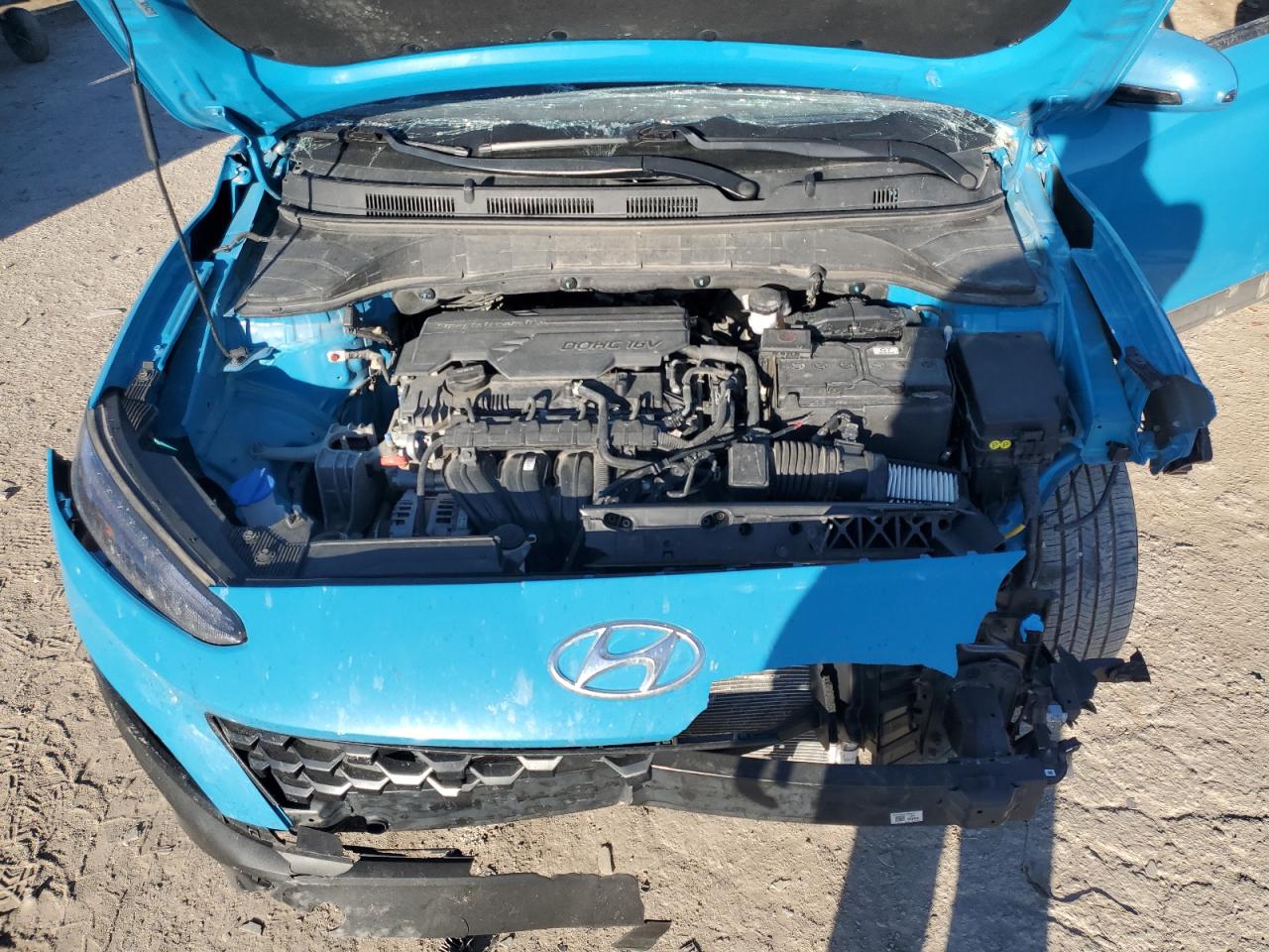 2022 HYUNDAI KONA SEL VIN:KM8K62AB3NU832351