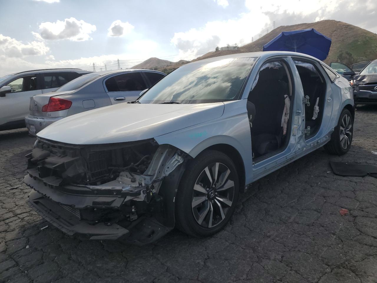 2022 HONDA CIVIC EX VIN:2HGFE1F78NH307619