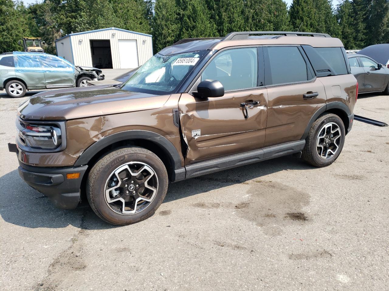 2022 FORD BRONCO SPORT BIG BEND VIN:3FMCR9B65NRD91237