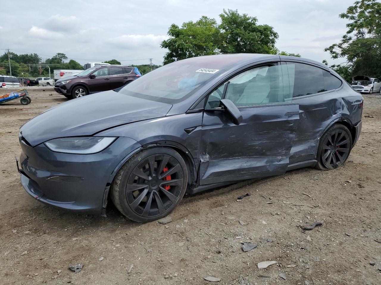 2023 TESLA MODEL X  VIN:7SAXCBE66PF412954