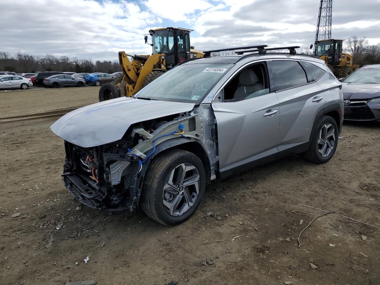 2022 HYUNDAI TUCSON LIMITED VIN:KM8JECA10NU053775
