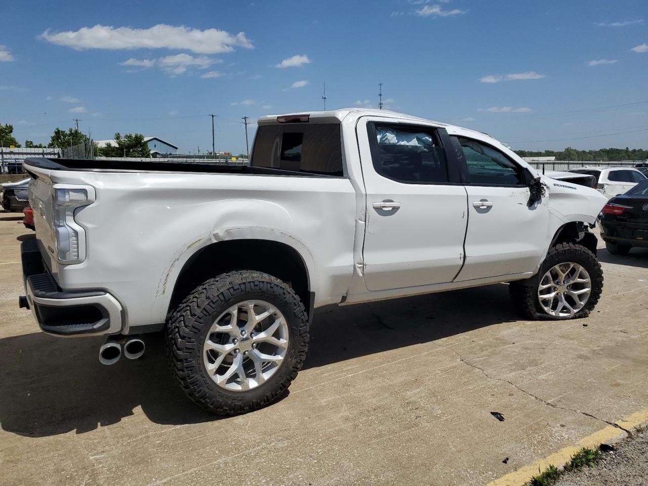 2022 CHEVROLET SILVERADO LTD K1500 RST VIN:3GCUYEED1NG111937