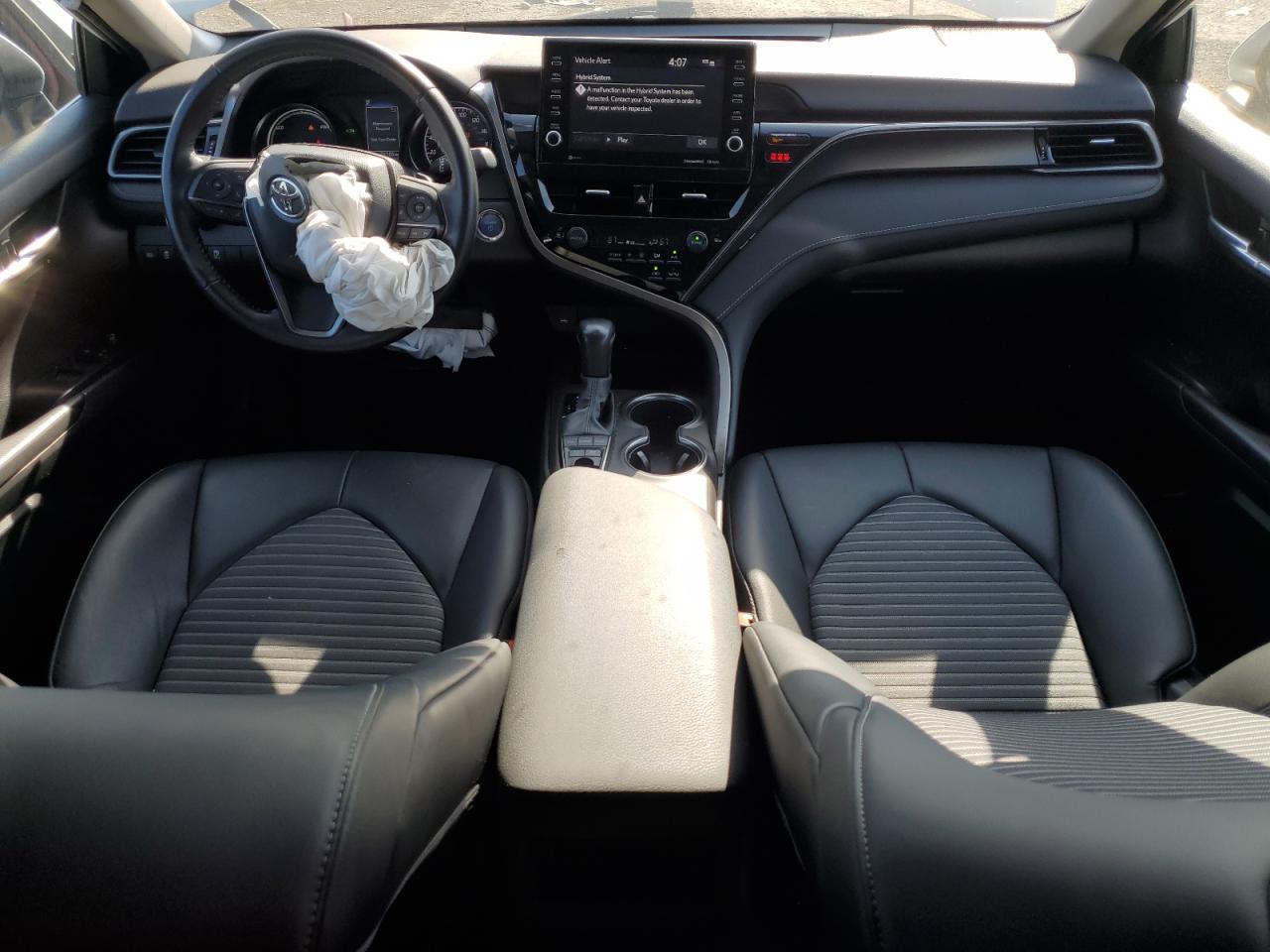 2022 TOYOTA CAMRY NIGHT SHADE VIN:4T1S31AKXNU587597